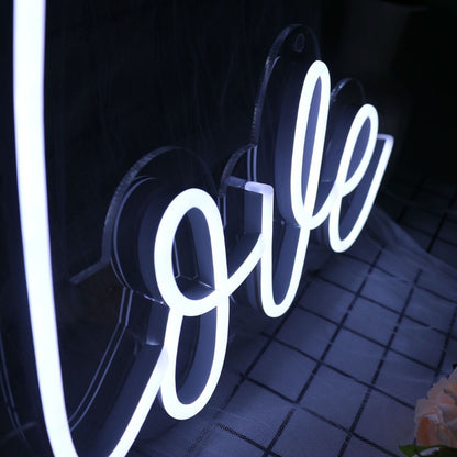 Love Is Love White Led Neon Sign | Shineneon