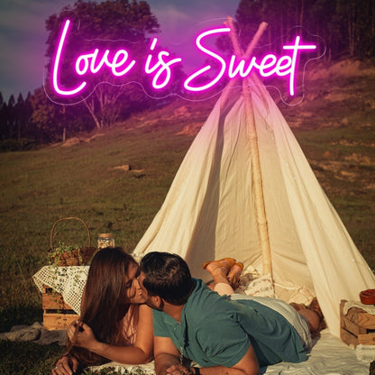 Love Is Sweet Led Neon Light Sign | Shineneon