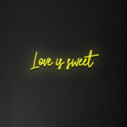 Love Is Sweet Neon Sign | Shineneon