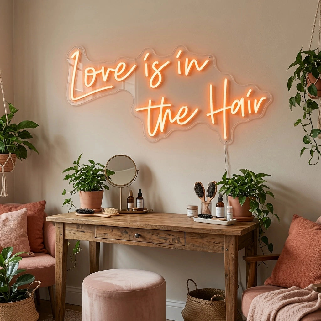 Love Is Wall Decor LED Neon Sign - 03 Real Lifestyle Scene