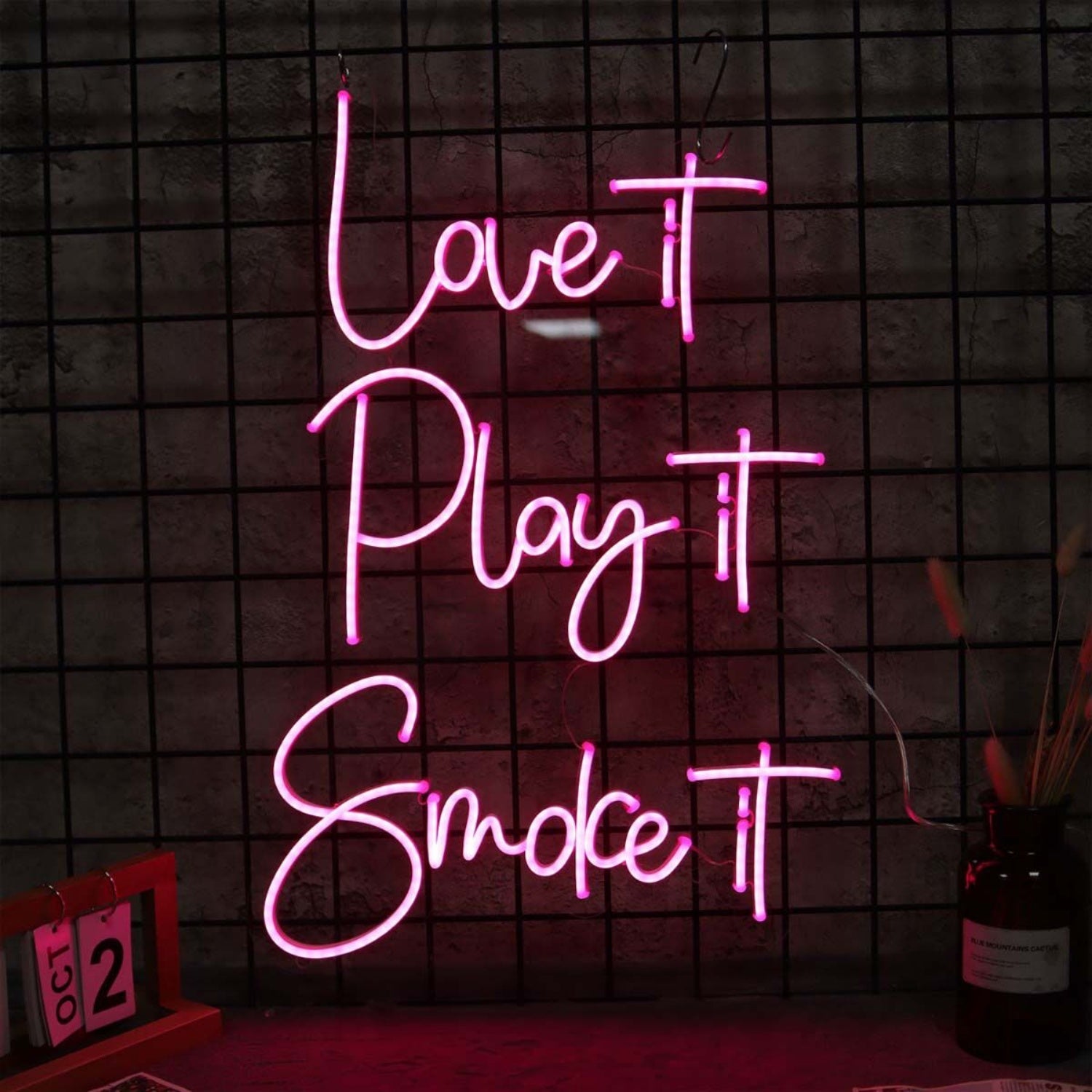 Love It Play It Smoke It Neon Sign | Shineneon
