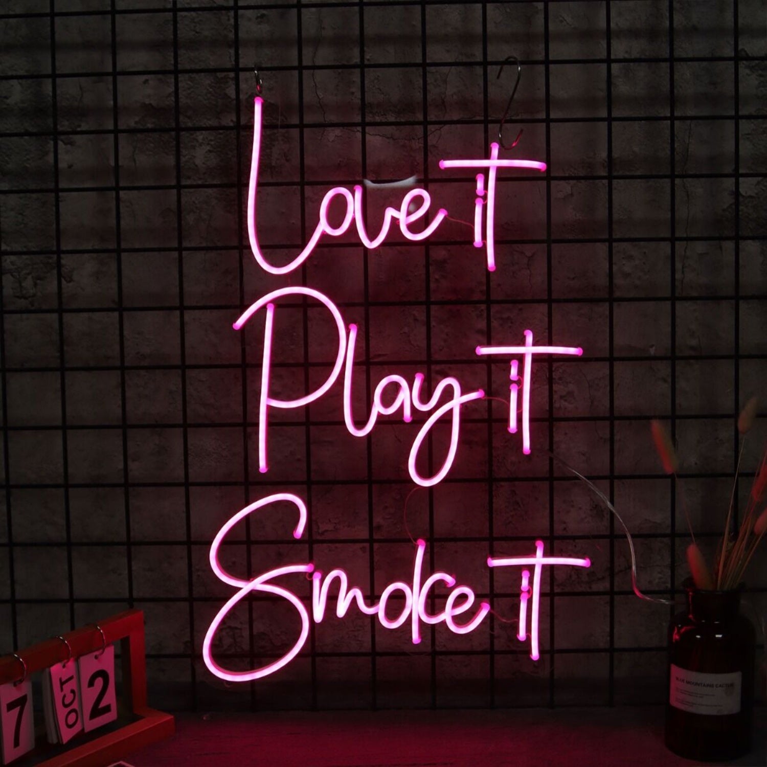 Love It Play It Smoke It Neon Sign | Shineneon