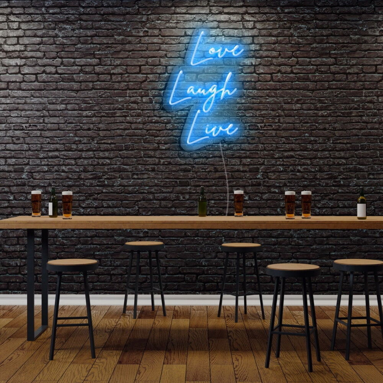 Love Laugh Live Led Neon Sign | Shineneon