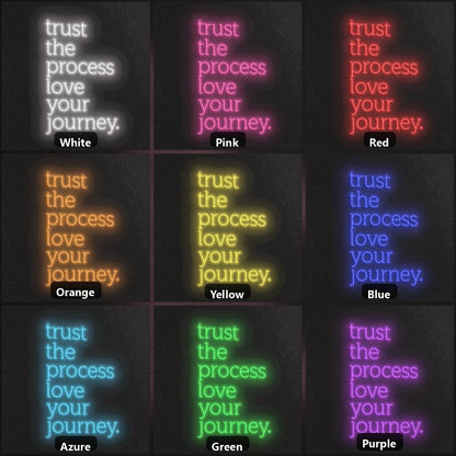 Love LED Neon Sign Garage Neon Sign color grid