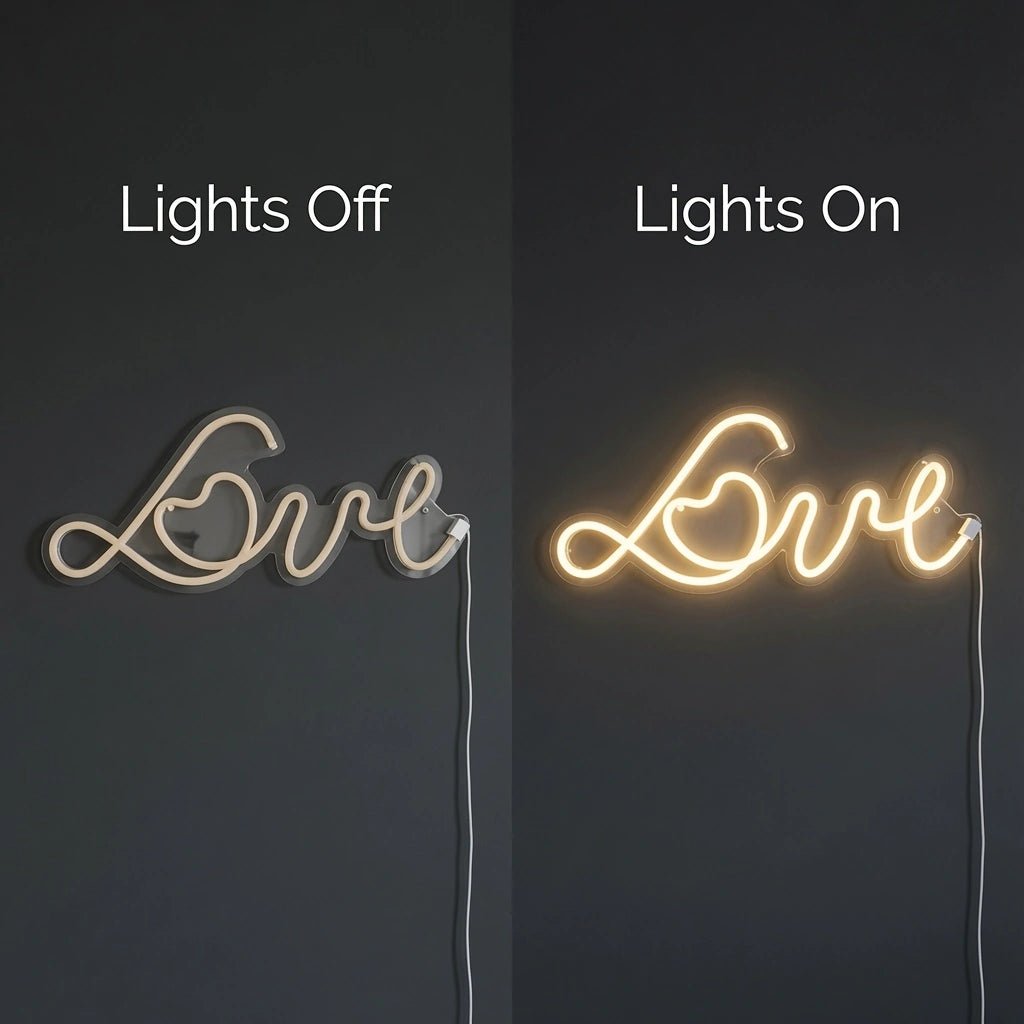 Love LED Neon Sign Home Art - Shineneon