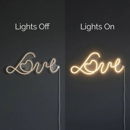 Love LED Neon Sign Home Art - Shineneon