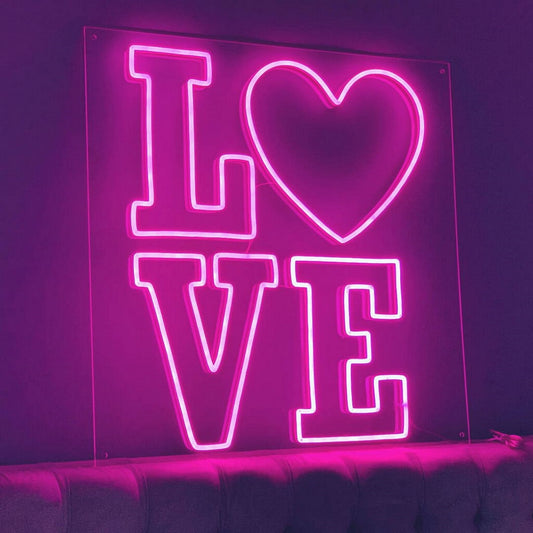 Love Led Sign Business Neon Sign For Wall Decor