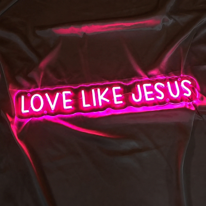 Love Like Jesus LED Neon Sign - 01 Original Product Image