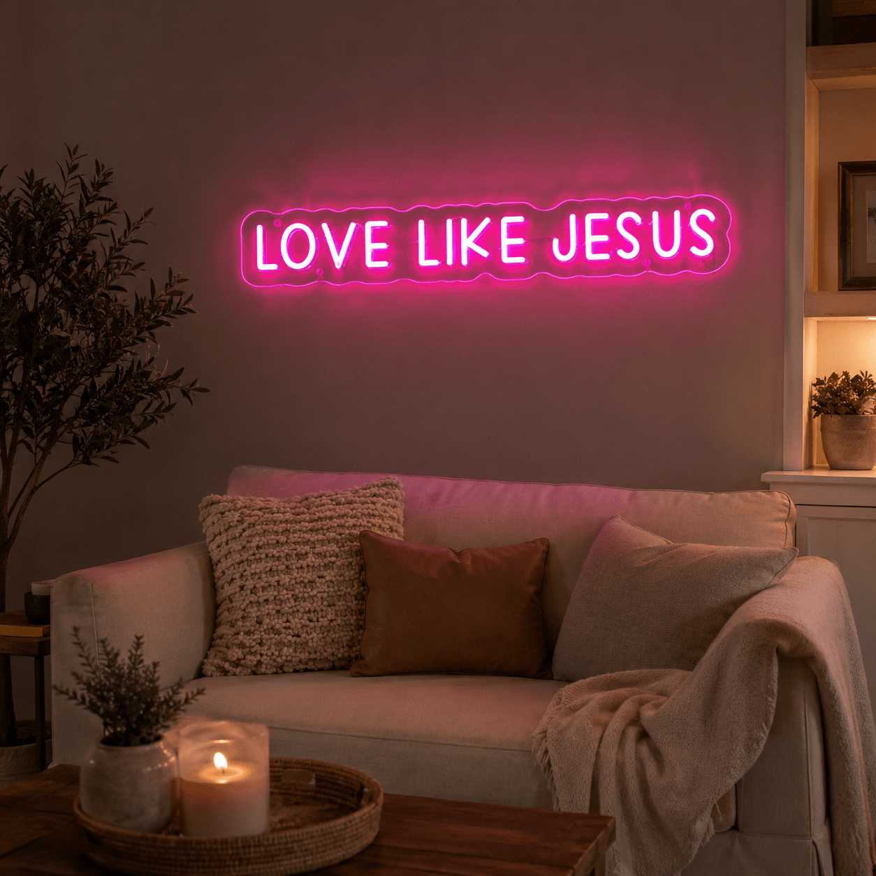 Love Like Jesus LED Neon Sign - Shineneon