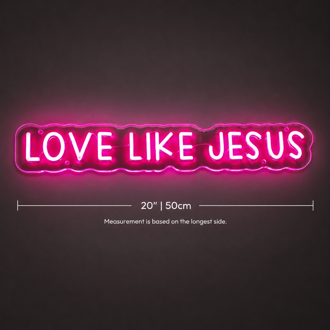 Love Like Jesus LED Neon Sign - Shineneon