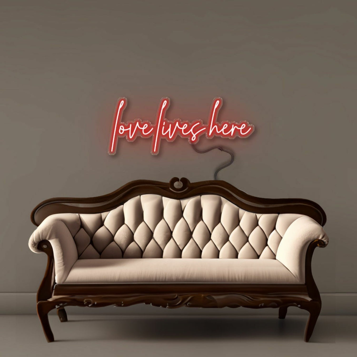 Love Lives Here Neon Signs | Shineneon
