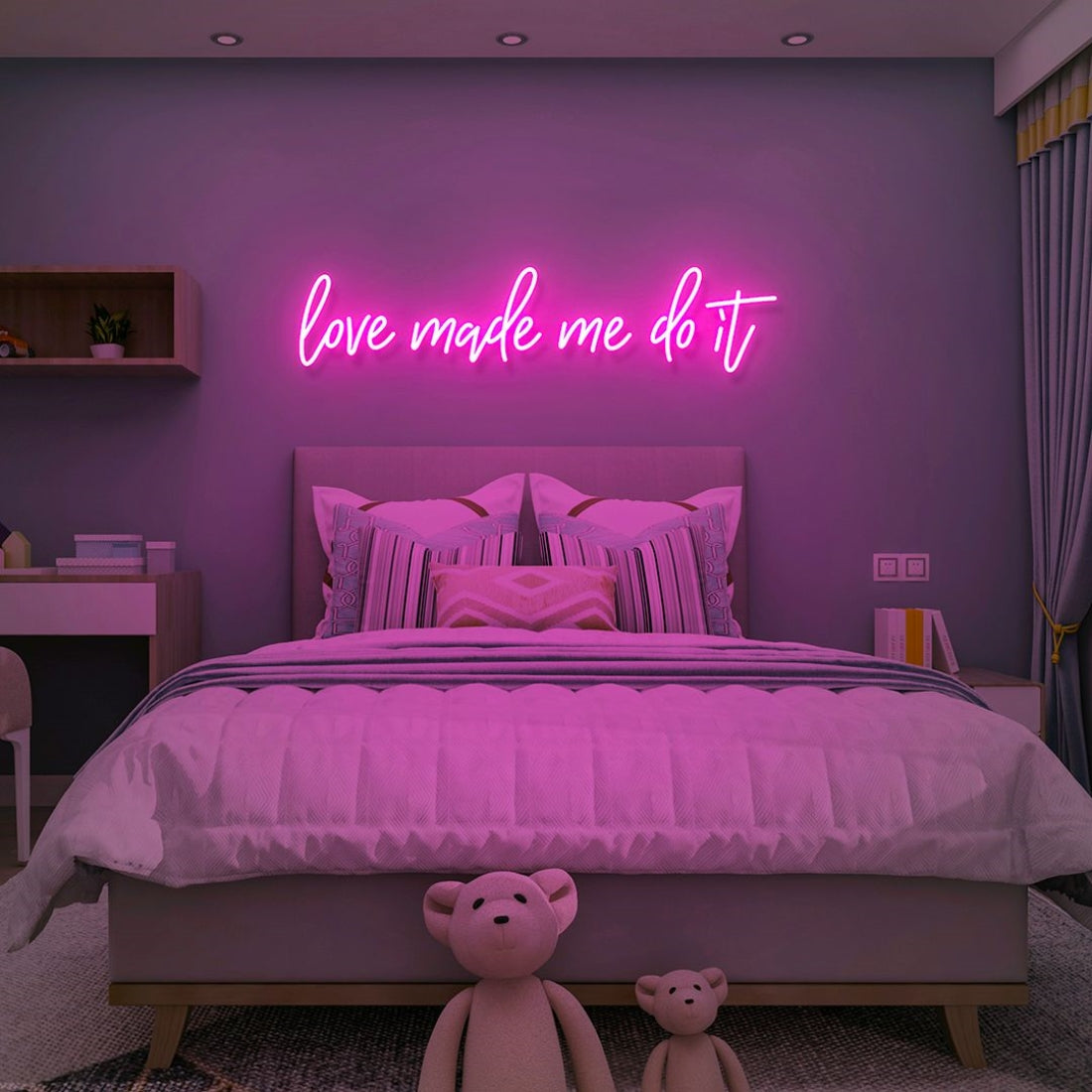 Love Made Me Do It Led Sign Business Neon Sign