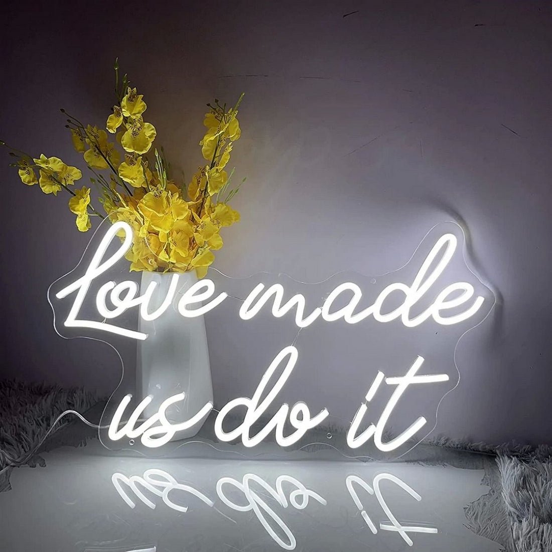 Love Made Me Do It Led Sign Business Neon Sign Wall Decor - Shineneon
