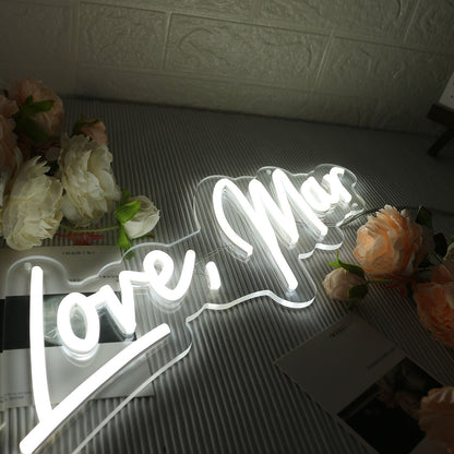 Love Mar White Led Neon Sign - Shineneon