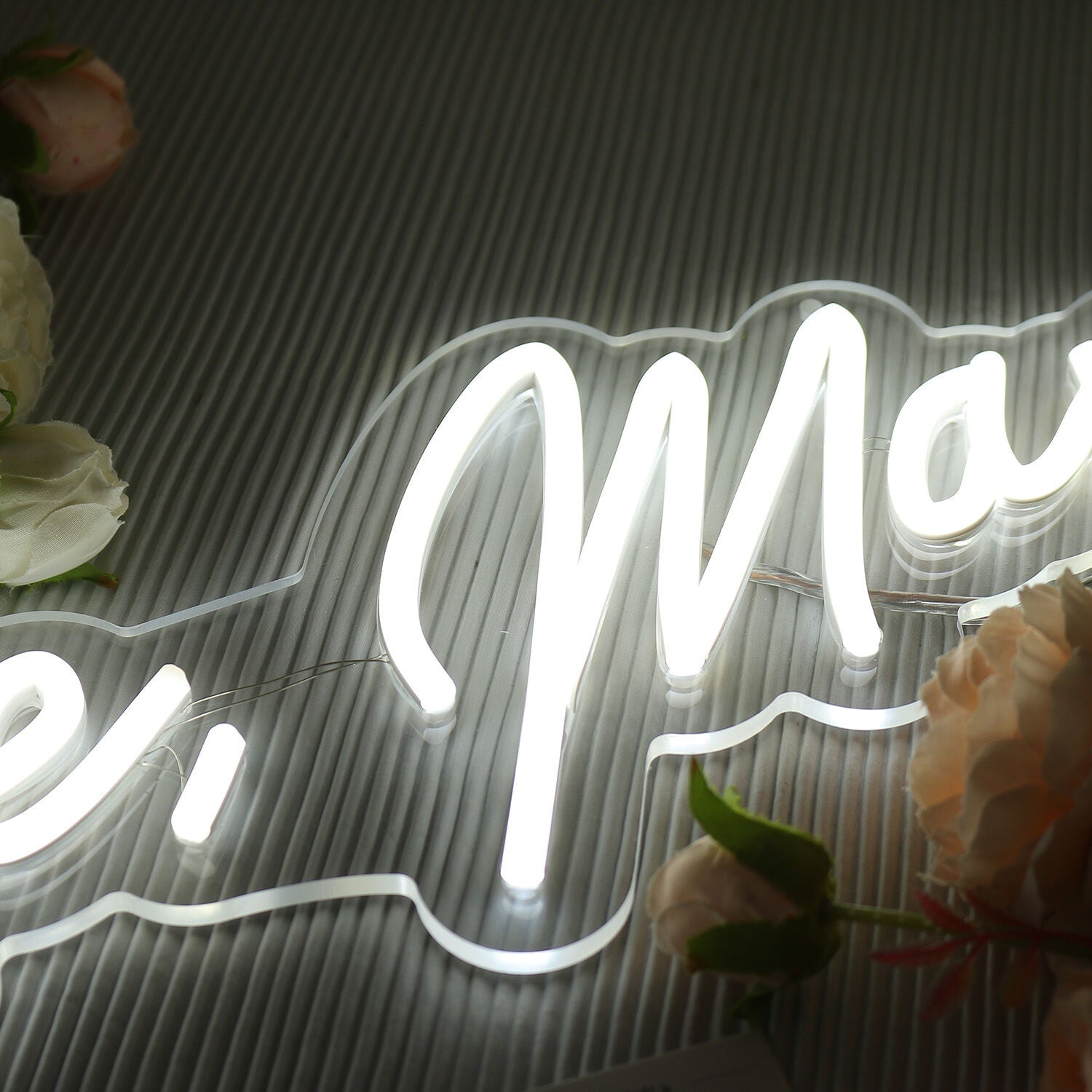 Love Mar White Led Neon Sign - Shineneon