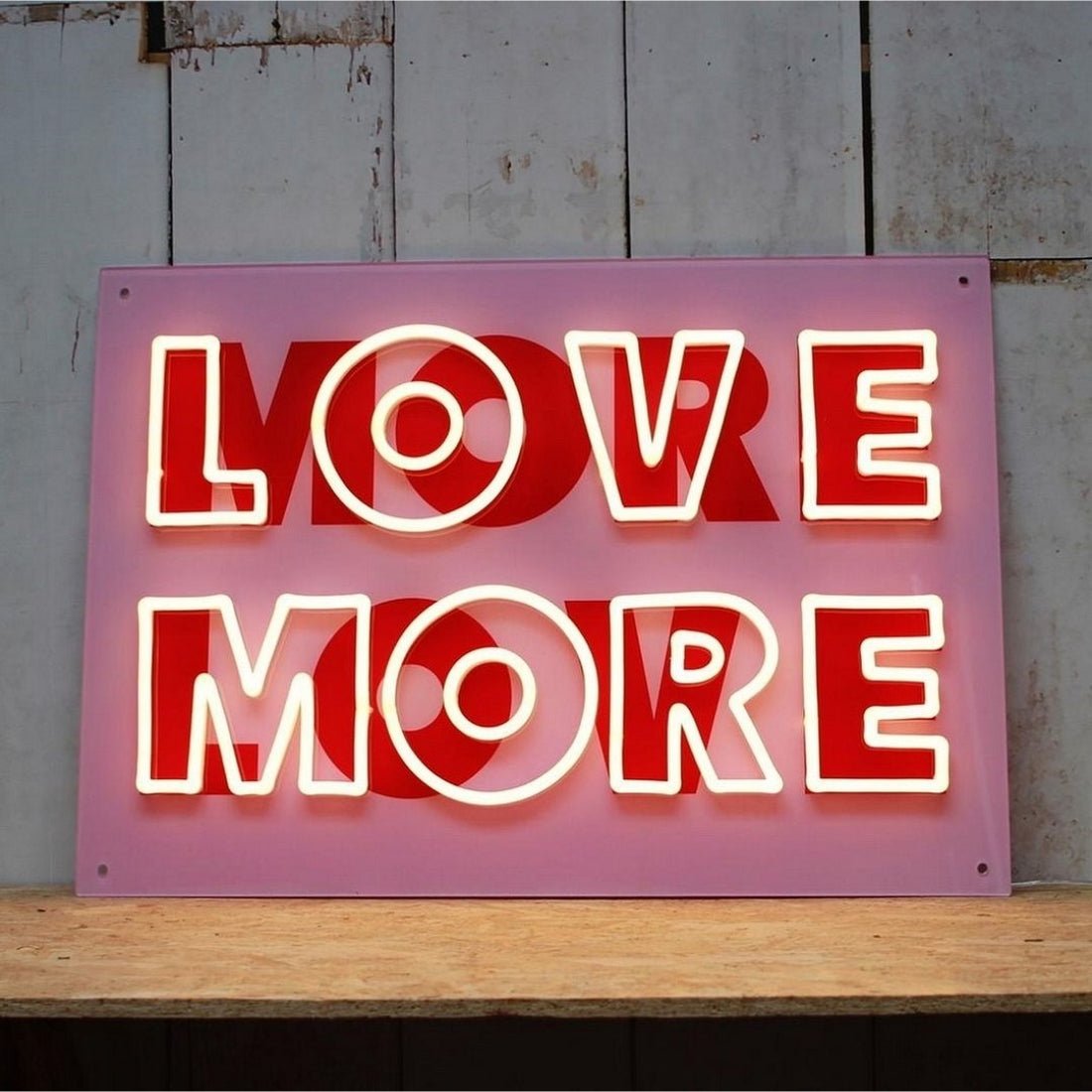 Love More Led Sign Business Neon Sign - Shineneon