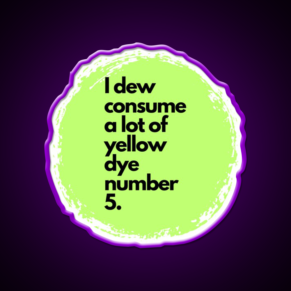 Love Mountain Dew Fast Food Led Neon Sign For Burger Place Rgb Color