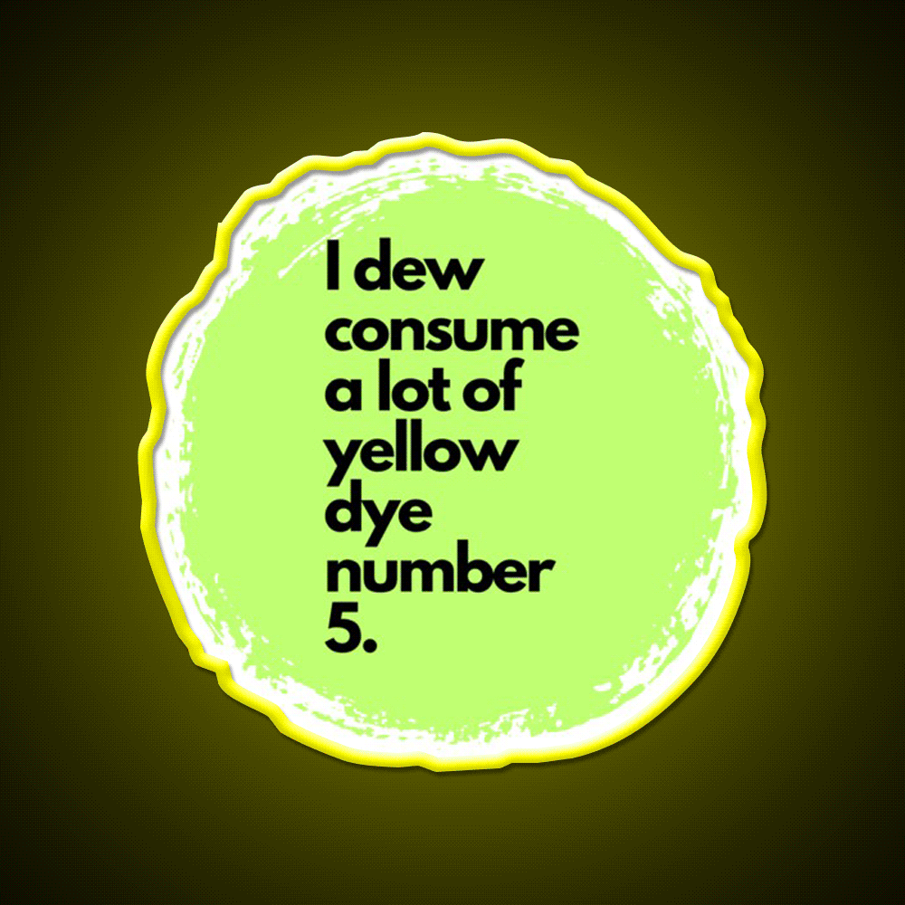 Love Mountain Dew Fast Food Led Neon Sign For Burger Place Rgb Color