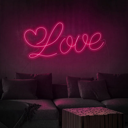 Love Neon Sign For Any Love-Themed Space | Shineneon