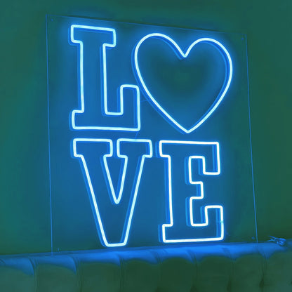 Love Neon Sign Radiate Affection And Warmth In Style | Shineneon