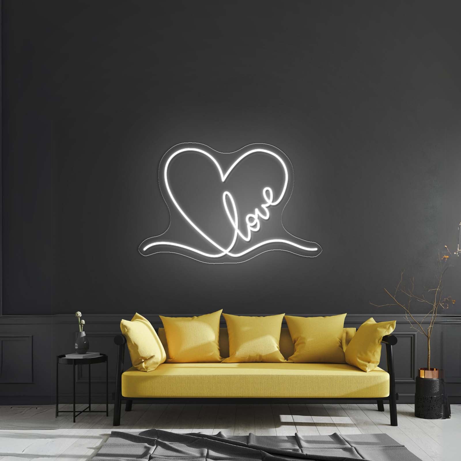 Lovely Clouds Artwork Led Neon