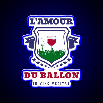 Love Of The Balloon Wine Man Cave Bar Led Neon Sign Rgb Color