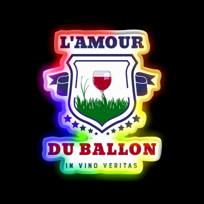 Love Of The Balloon Wine Man Cave Bar Led Neon Sign Rgb Color