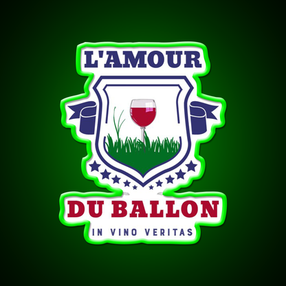 Love Of The Balloon Wine Man Cave Bar Led Neon Sign Rgb Color