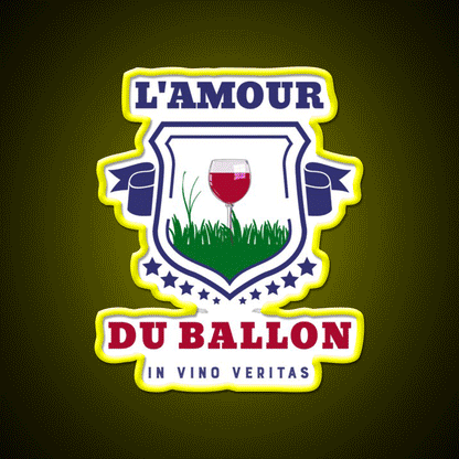 Love Of The Balloon Wine Man Cave Bar Led Neon Sign Rgb Color