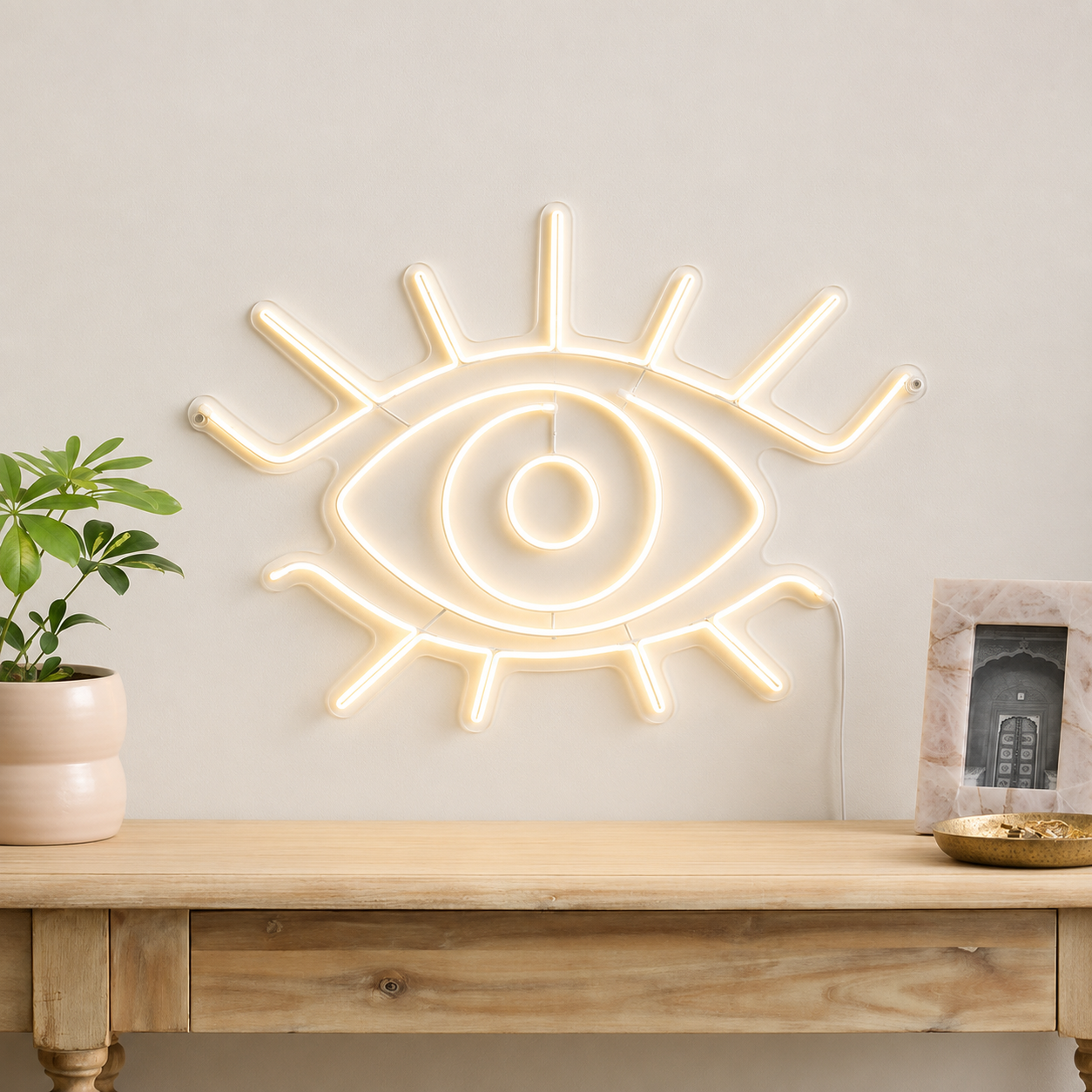 Love Script Bedroom White LED Neon Sign main product image