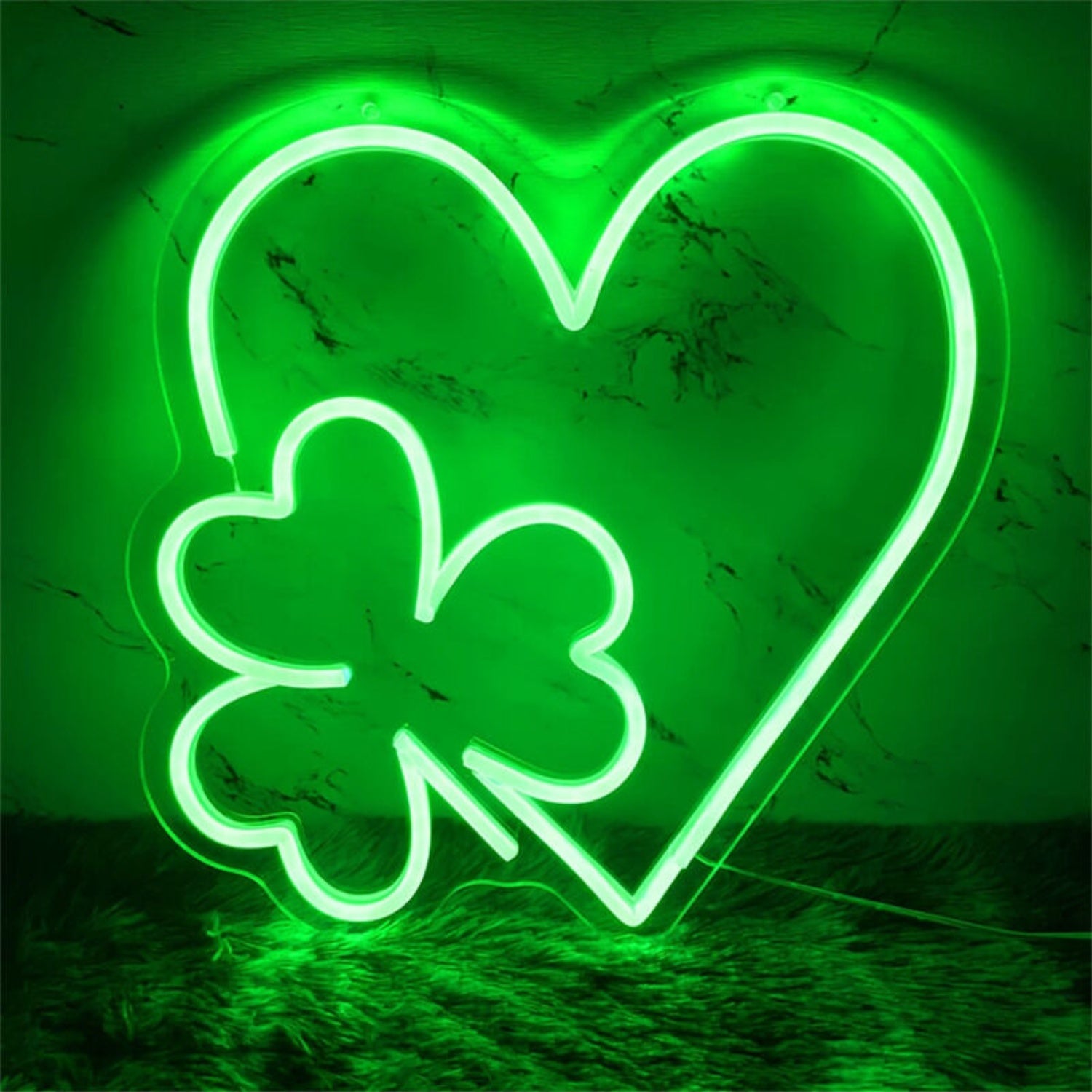 Love Shamrock Led Neon Sign | Shineneon
