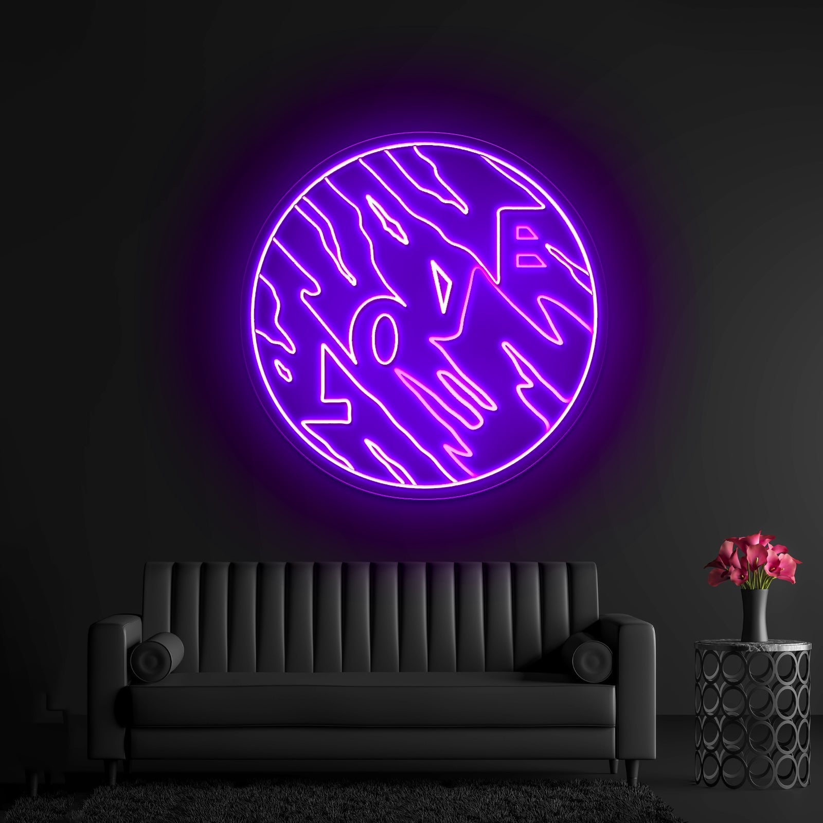 Love Shape For You Artistic Neon Signs Wall Art Led Signs - Shineneon