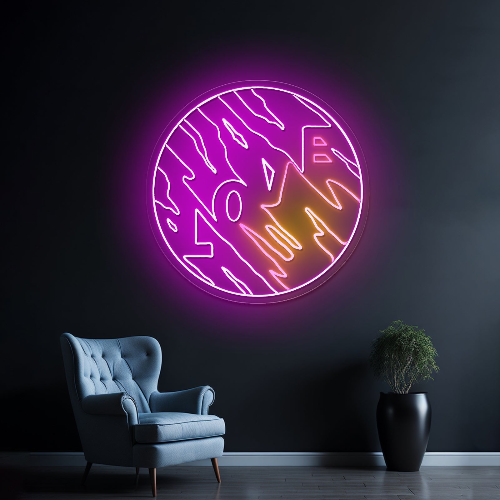 Love Shape For You Artistic Neon Signs Wall Art Led Signs - Shineneon