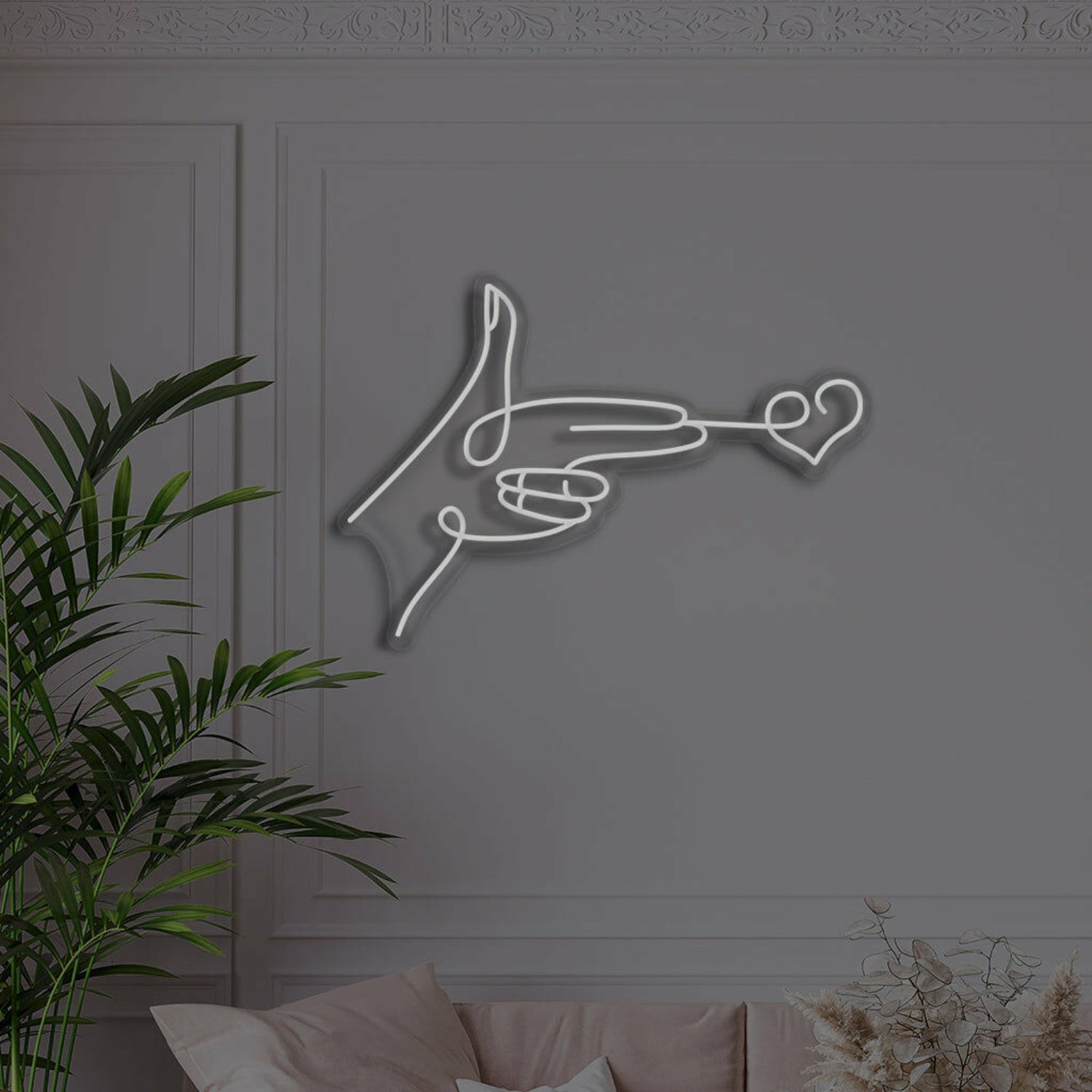 Love Shot Neon Cupids Arrow In Bright Light | Shineneon