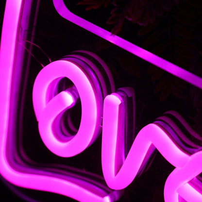 Love That Journey For Me Purple Led Neon Sign - Shineneon