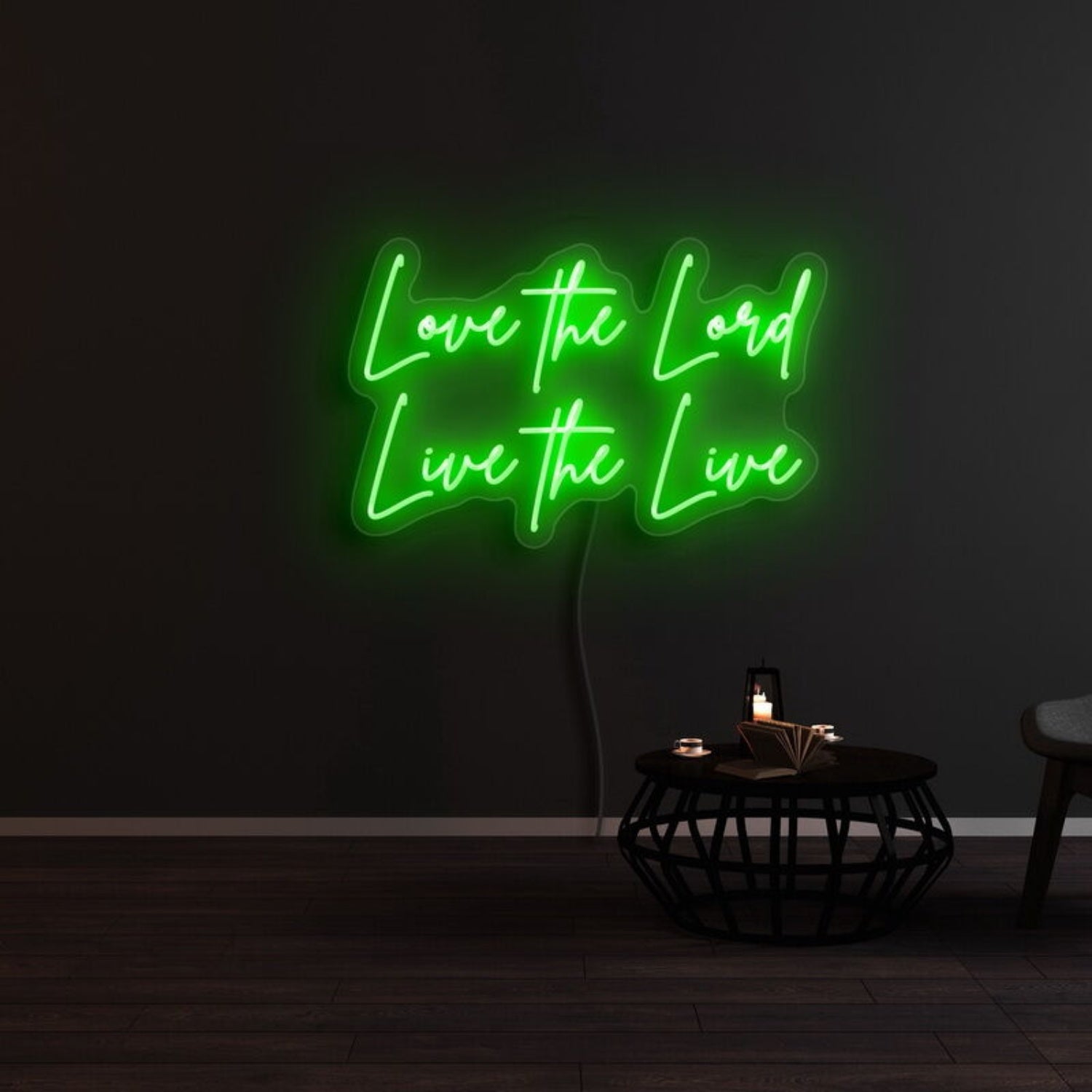 Love The Lord Live The Life Led Neon Sign | Shineneon