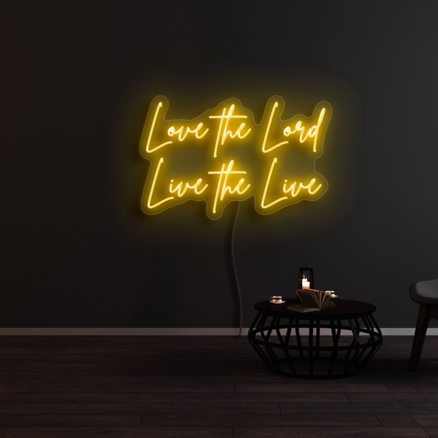 Love The Lord Live The Life Led Neon Sign | Shineneon