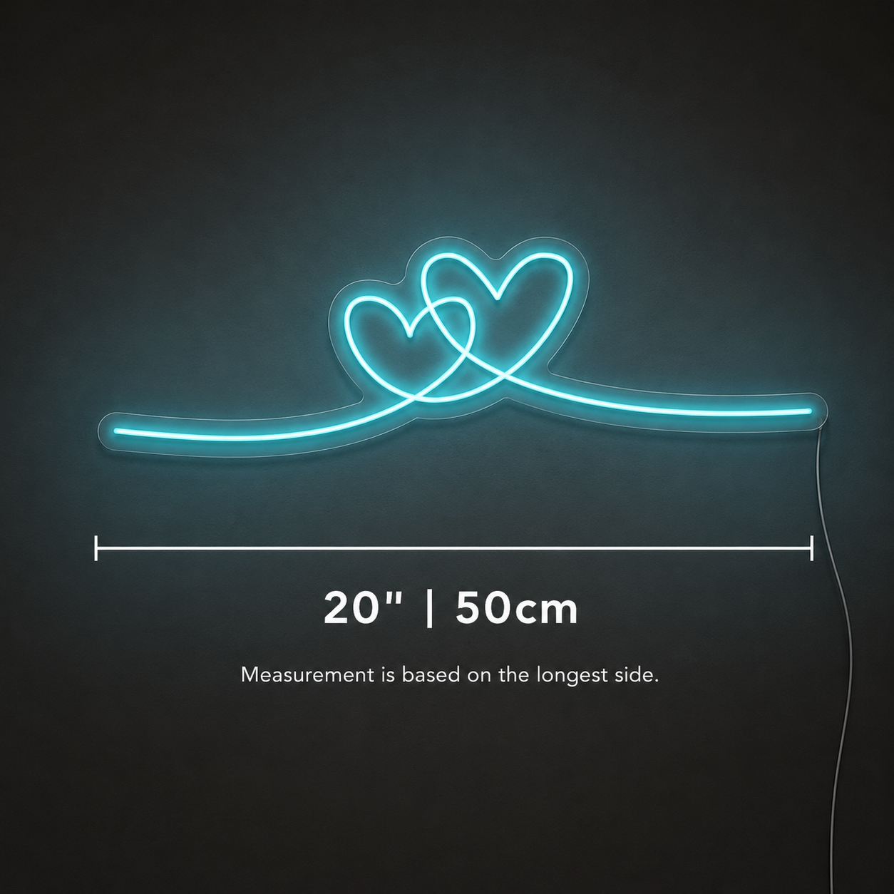 Love Wall Decor Bedroom LED Neon Sign - 04 Size Image
