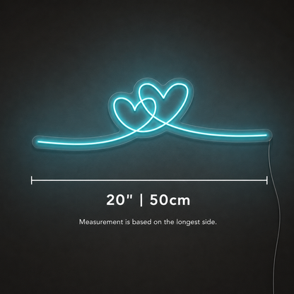 Love Wall Decor Bedroom LED Neon Sign - 04 Size Image