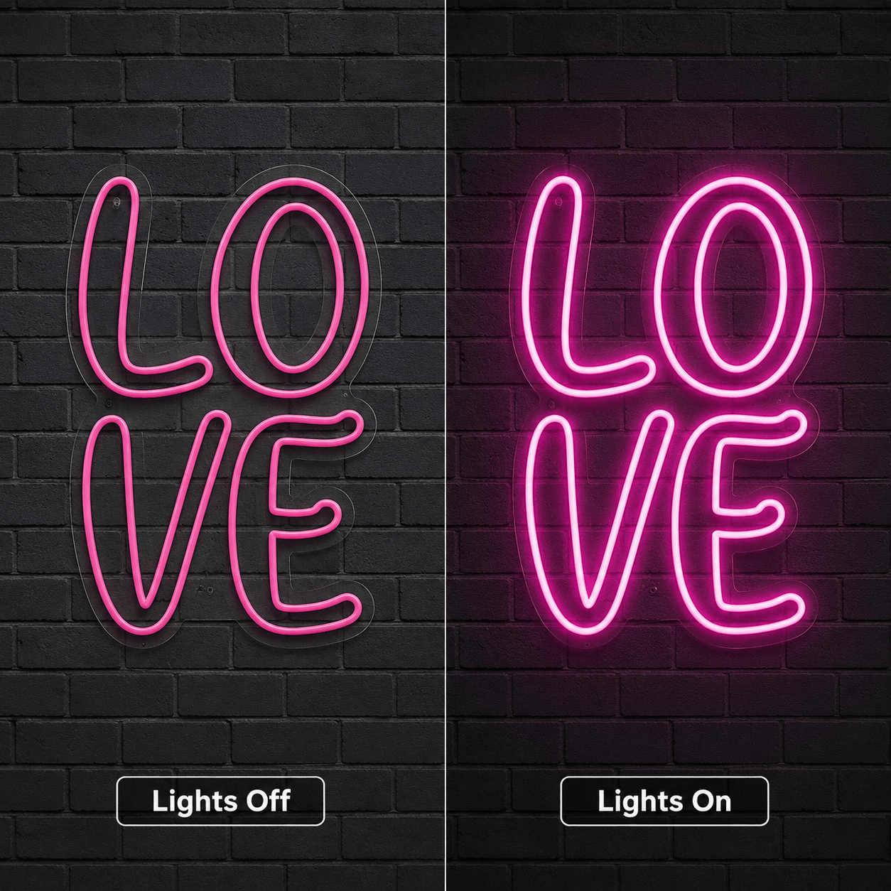 Love Wall Decor Room Decor LED Neon Sign - Shineneon