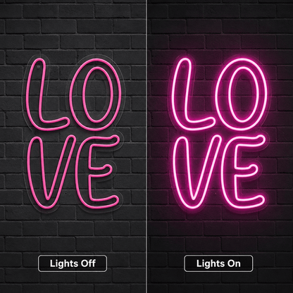 Love Wall Decor Room Decor LED Neon Sign - Shineneon