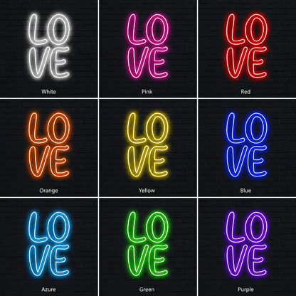 Love Wall Decor Room Decor LED Neon Sign - Shineneon