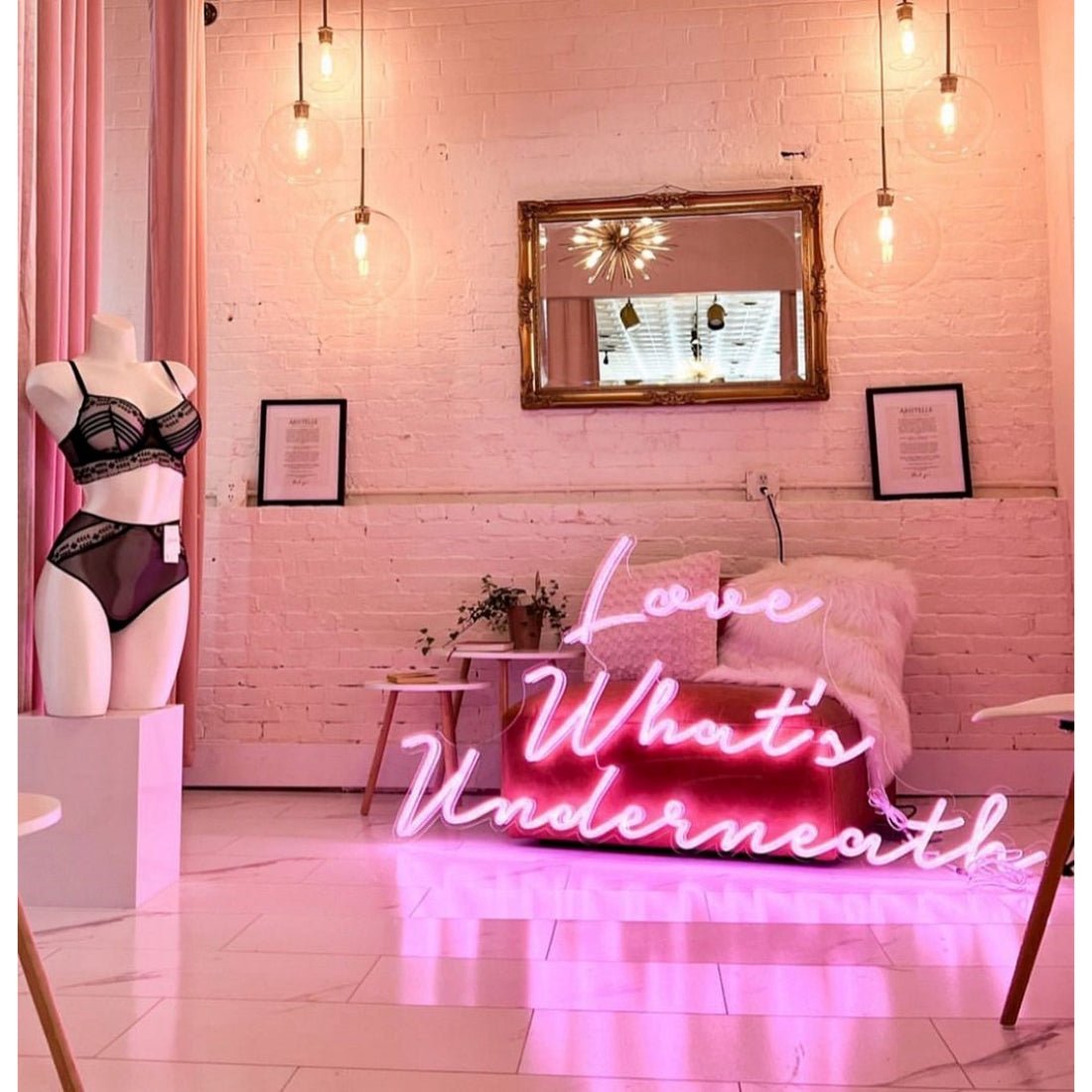 Love Whats Underneath Led Sign Business Neon Sign - Shineneon