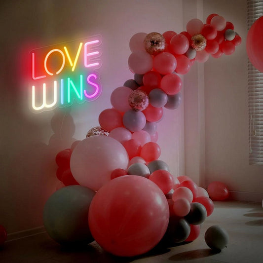 Love Wins Led Sign Business Neon Sign