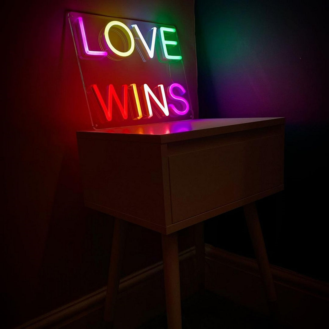 Love Wins Led Sign Business Neon Signs