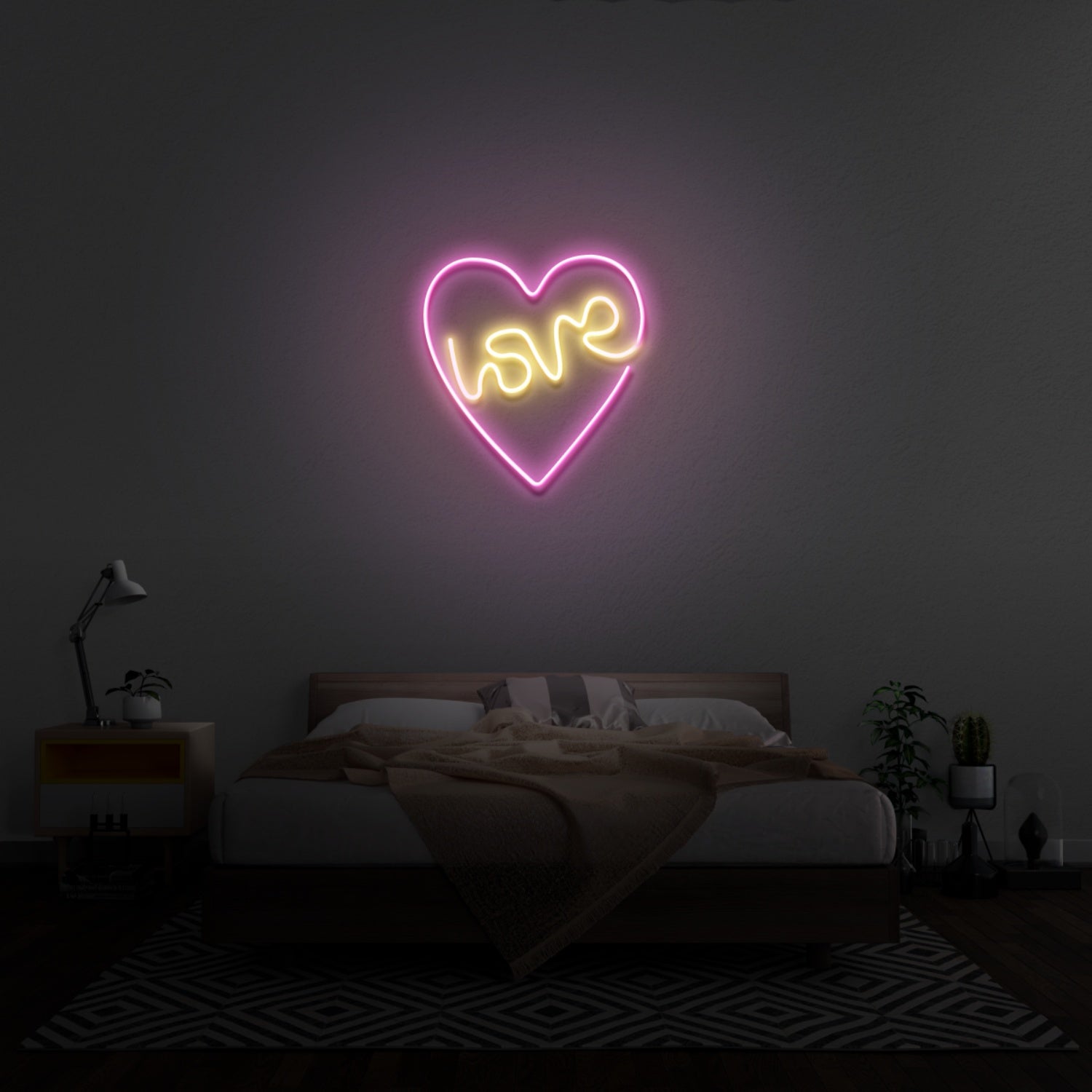 Love With Heart Neon Sign | Shineneon