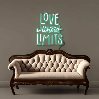 Love Without Limits Led Neon | Shineneon
