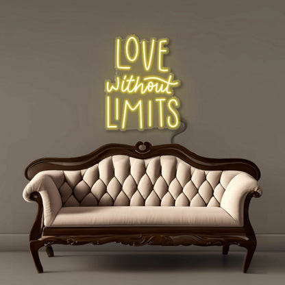 Love Without Limits Led Neon | Shineneon