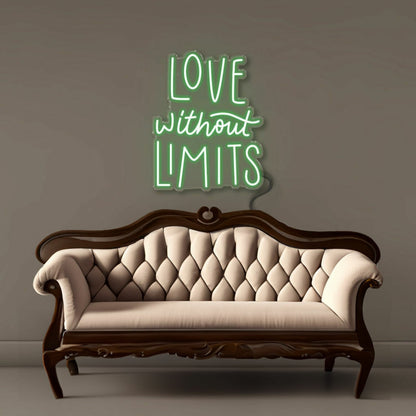 Love Without Limits Led Neon | Shineneon