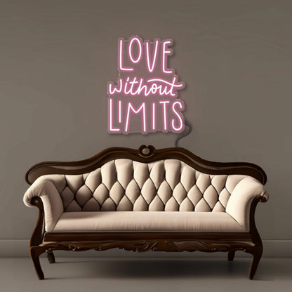 Love Without Limits Led Neon | Shineneon